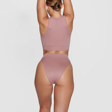 Load image into Gallery viewer, STRETCH RIB BRIEF | ROSE CLAY