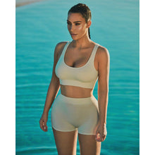 Load image into Gallery viewer, STRETCH RIB SHORT | ROSE CLAY
